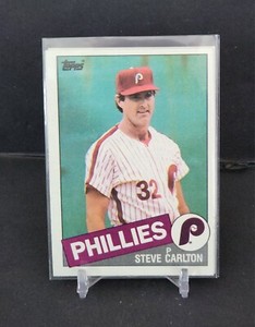 STEVE CARLTON  1985 OPC # 360 PHILLIES