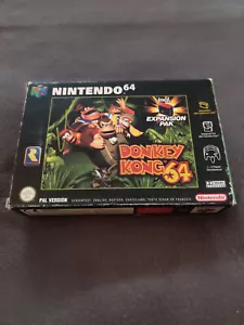 Donkey Kong 64 mit Jumper Pack (Nintendo 64, 1999) - N64 Spiel - Game - Picture 1 of 12