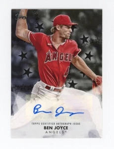 2024 Topps BEN JOYCE Stars AUTO AUTOGRAPH BLACK #1/199 - LA Angels #BSA2-BJ - Picture 1 of 2