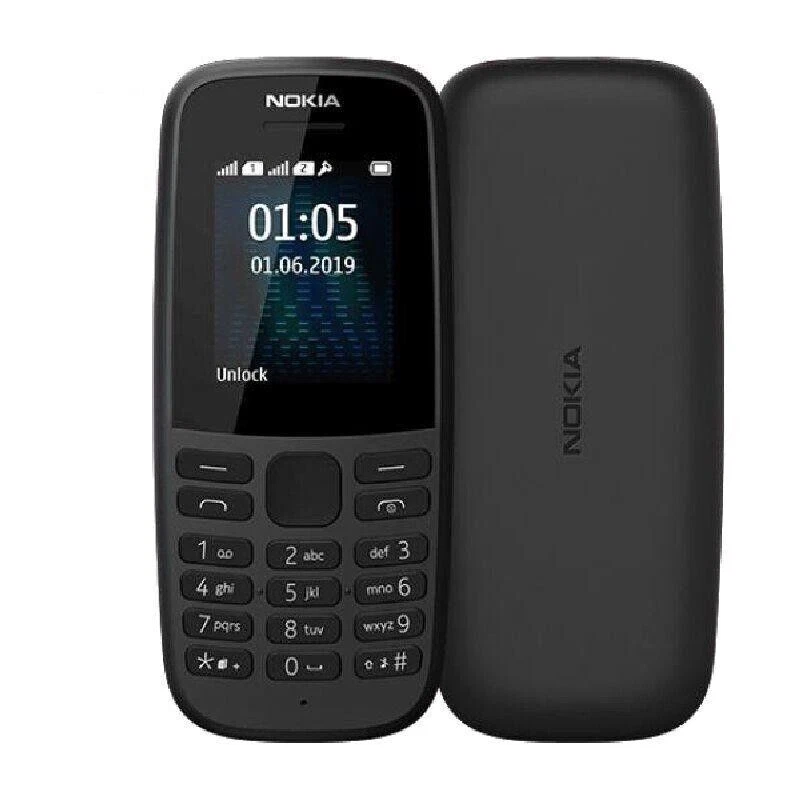 Nokia 105 2019 - Nero (Sbloccato) (Dual SIM)