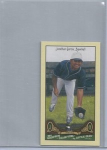2011 Upper Deck Goodwin Champions Mini Exclusives Jonathan Garcia Card #227 SP