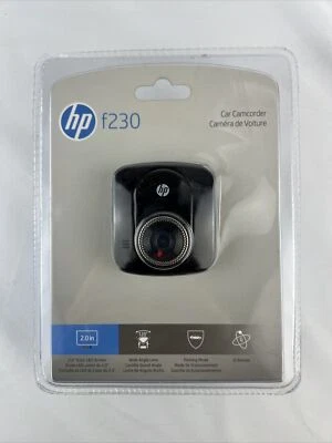HP F230 Car Dash Camcorder With Wide Angle Lens Gray Brand New Sealed - Image 1 of 2