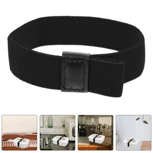 4 Pcs Lunch Box Fixed Strapping Man Bundling Belt Elastic Sleeve Cuff - Picture 1 of 12