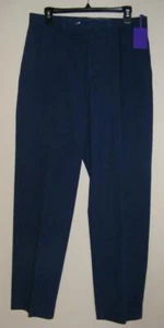 Neu mit Etikett $ 110 Tallia marineblaue Anzughose 33/30 vorne flach - Bild 1 von 4