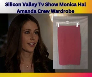 Silicon Valley Tv Show Wardrobe Costume Monica Hal Amanda Crew Pencil Skirt 02 - Picture 1 of 5