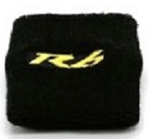 Motorcycle Front Brake Oil Reservoir Sock Cover ' R6 ' Funny R 6 - Picture 1 of 1