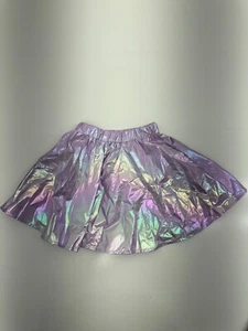 Girls Purple Iridescent Skirt Size 6 - Picture 1 of 4