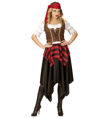 WIDMANN Kostüm Piratin Piratenbraut - S bis XXL - Piratenkostüm Fasching