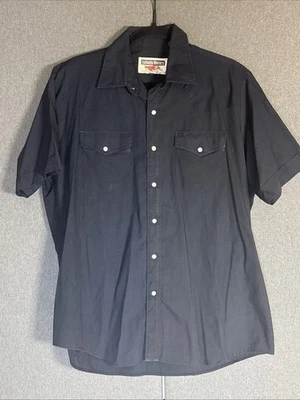 Vintage Authentic Western Youngbloods Shirt Large Pearl Snap Cowboy Western - Image 1 of 4