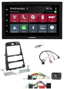 Blaupunkt DAB Bluetooth USB Lenkrad 2DIN Autoradio für Hyundai Genesis 2010-2013 - Picture 1 of 11