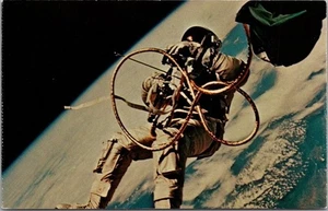 C1965 Kennedy Space Center NASA Postal Astronauta Ed Blanco Primera Caminata Espacial EE. UU. - Imagen 1 de 2
