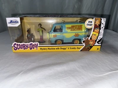 Jada Toys 1:24 Scooby-Doo Mystery Machine литая модель с Shaggy & Scooby - Изображение 1 из 4