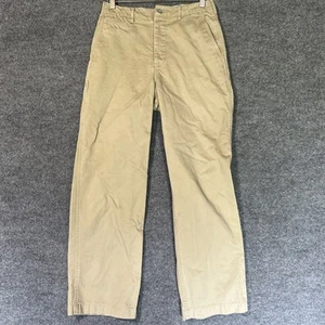 PrAna Bronson Pants Men 31x32 Brown Cotton Canvas Hiking Straight khaki - Picture 1 of 15
