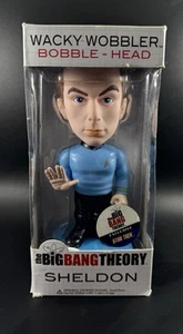 Funko Wacky Wobbler Bobblehead Big Bang Theory Star Trek Sheldon als Spock - Bild 1 von 5