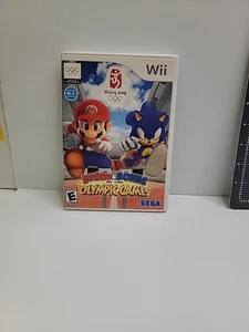 Mario & Sonic at the Olympic Games (Nintendo Wii, 2007) con manual. - Imagen 1 de 3