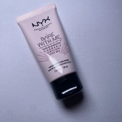 New NYX Bare With Me Sativa Seed Oil Radiant Perfecting Primer 1 fl oz / 30ml - Image 1 of 2