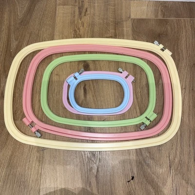 Embroidery Hoops - Rectangles - Set of 5 - Image 1 of 4