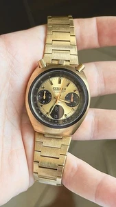 Citizen Bullhead Cal. 8110 Gold - Originale - Foto 1 di 1
