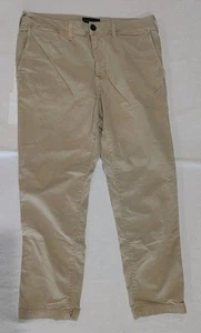 American Eagle Next Level Flex Slim Straight Khaki Pants Flat Mens Size 34 x 30 - Picture 1 of 7