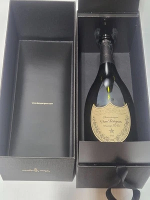 Botella vacía Dom Perignon 2013 con caja de regalo exhibición coleccionable champán Foto 1 de 4
