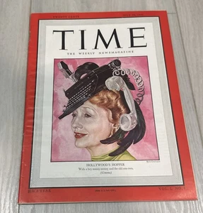 Time Magazine 28. Juli 1947 Hollywoods Hedda Hopper - vollständiges Magazin - Bild 1 von 3
