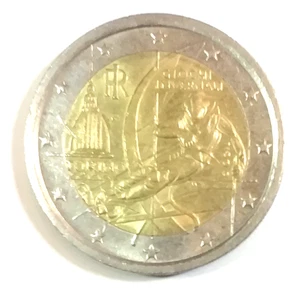 Gedenkmünze Italien, 2 Euro, "Olympiade in Turin", 2006 - Bild 1 von 2