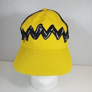 Charlie Brown gelb Trucker Mesh Snapback Cap Mütze 2015 Peanuts Snoopy - Bild 1 von 9