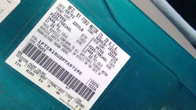 Grille Styleside Painted Moulding Fits 93-94 RANGER 244788 Foto 1 de 4