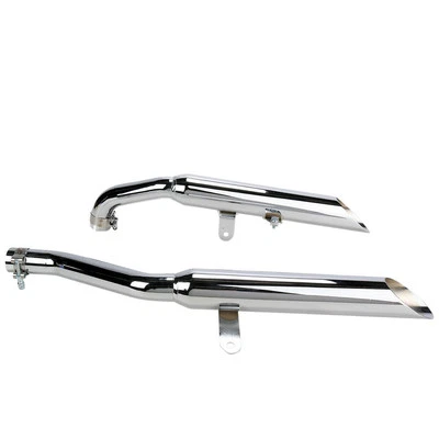 Выхлопная труба YAMAHA XV 750 M Virago Midnight 1983 COBRA хромированная 2165SC - Изображение 1 из 3