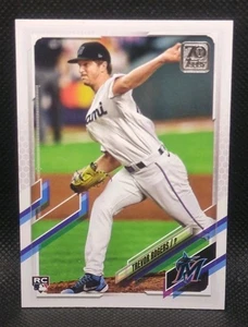 Trevor Rogers Topps 2021 Baseball Series 2 #563 Rookie Card RC Miami Marlins - Picture 1 of 2