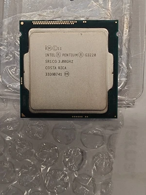 CPU INTEL G3220 3.0 GHz SOCKET 1150 VERSIONE TRAY NO DISSIPATORE SOLO CPU - Immagine 1 di 2