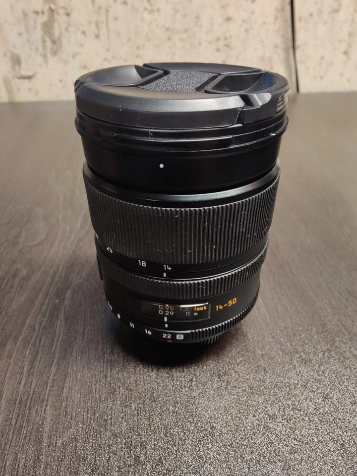 Panasonic LUMIX LEICA D VARIO-ELMARIT 14-50mm f/2.8-3.5 Lens 4/3 JAPAN - Image 1 of 4