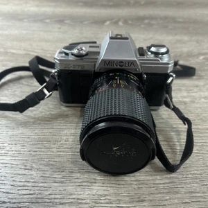 Minolta X-370 35mm Film SLR Camera Kit Vintage Prospec 70mm Lens - Picture 1 of 7