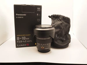Panasonic Leica DG Vario-Elmarit 8-18mm f2.8-4 ASPH Wide MFT LENS - Boxed - Picture 1 of 8