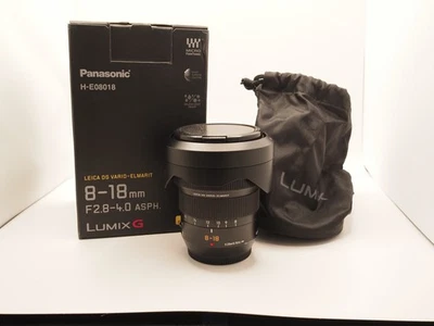 Panasonic Leica DG Vario-Elmarit 8-18mm f2.8-4 ASPH Wide MFT LENS - Boxed - Image 1 of 4