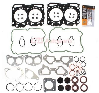 Head Gasket Set Fit 07-13 Subaru Impreza Forester WRX TURBO 2.5L DOHC EJ255 Foto 1 de 3