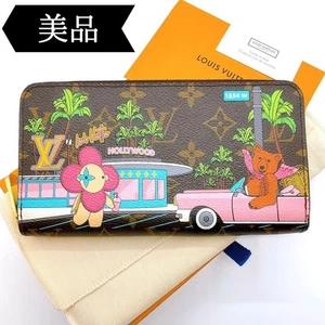 Cartera Louis Vuitton Monograma Vivienne Hollywood Zippy M80857 Auténtica Usada con Caja - Imagen 1 de 10