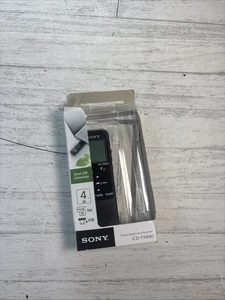 Sony Digital Flash Voice Recorder - Black (ICD-PX440) Tested Working - Picture 1 of 6