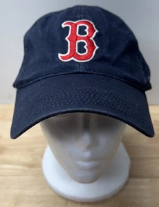 Boston Red Sox Strapback verstellbar Einheitsgröße Papa Mütze Kappe MLB Baseball blau - Bild 1 von 12