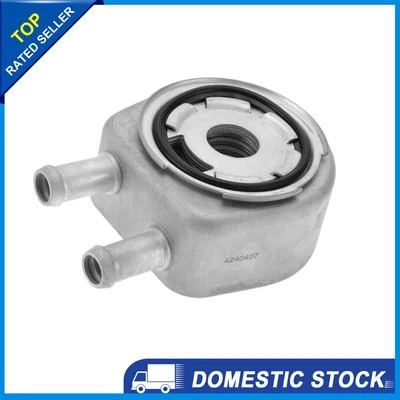 1 Pc Engine Oil Cooler for Hyundai Santa Fe 2010-2012 No.264102G100 Silver Tone - Image 1 of 4