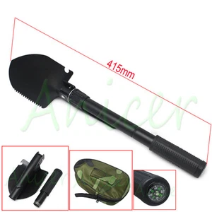 Herramienta de bolsillo plegable multifunción 5 en 1 selección de pala supervivencia camping exterior - Imagen 1 de 10