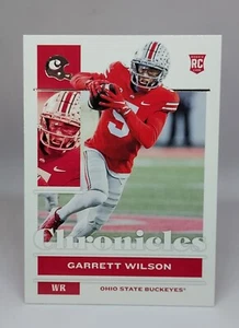 2022 Panini Chronicles Draft Picks Garrett Wilson #7 Rookie RC - Picture 1 of 2
