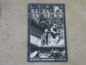 GURPS WWII Hand of Steel by Steve Jackson Games First Edition RPG - Picture 1 of 2