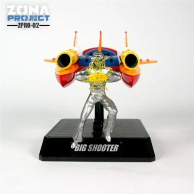 HL PRO ZPRO 02 JEEG ROBOT D'ACCIAIO BIG SHOOTER DIE CAST FIGURE - Immagine 1 di 4