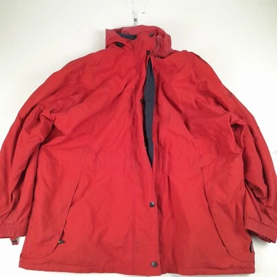 REGATTA Jacket 18 Red Womens Hooded Hooded Outdoor Windbreaker - Image 1 of 4