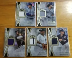 2020 Topps Tier One Relics /395 Game Used Jersey you pick choice - Bild 1 von 2
