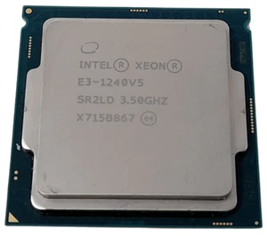 Intel Xeon E3-1240V5 @ 3.50GHz SR2LD Socket LGA1151 CPU Price Inc VAT - Picture 1 of 2