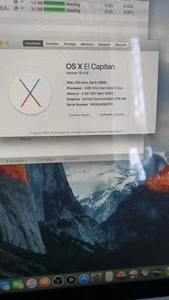 Apple iMAC 24inch 640GB 4GB RAM 3.06GHZ early 2009, with keyboard & mouse - Picture 1 of 12