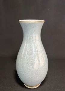 Royal Copenhagen blue crackle 9.75” vase 458/3473 - Picture 1 of 11