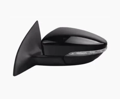 For 10-13 Volkswagen CC 990 Sedan Side View Mirror Assembly 9 Pins Black Left — 第 1/3 张图片